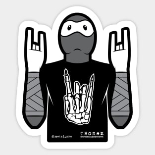 Metal Ninja Sticker